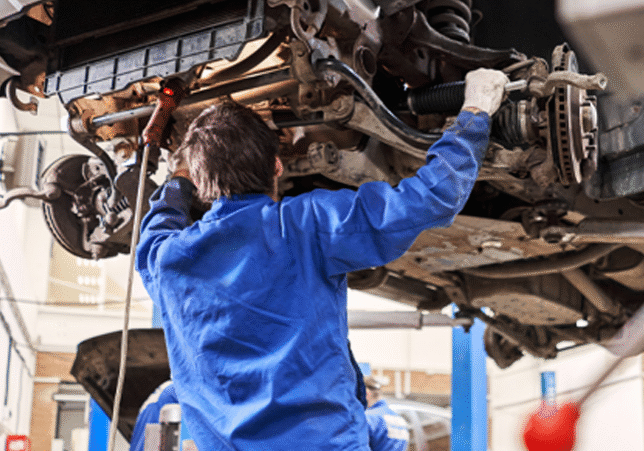 wheel and suspension