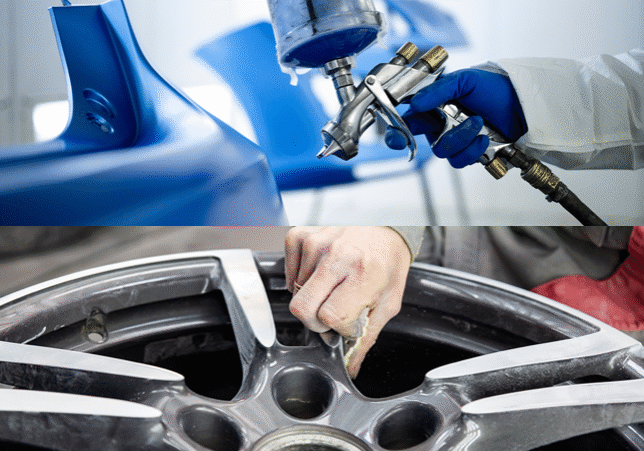 wheel repair and color change